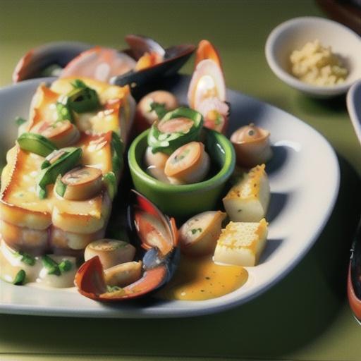 Baked Seafood au Gratin