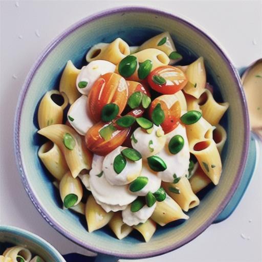 Ricotta, olive and pine nut pasta