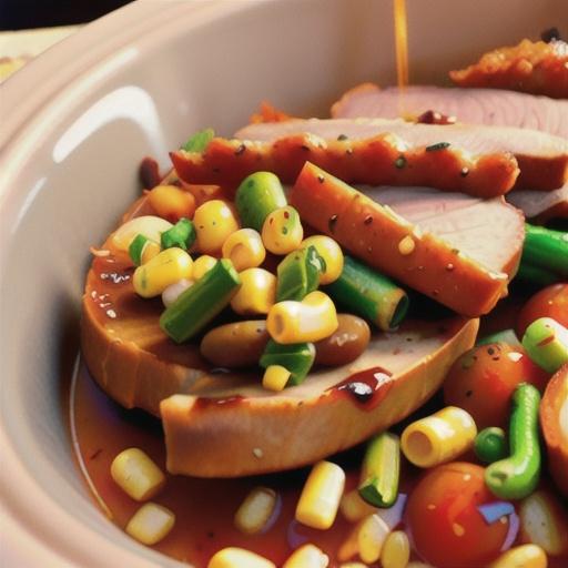 Sweet and Tangy Slow Cooker Bar-B-Q Pork