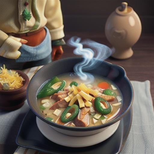 Smoked Turkey Rice Soup