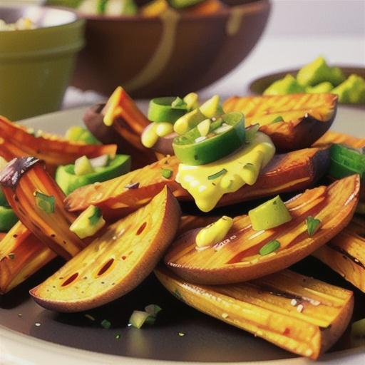 Spicy Baked Sweet Potato Fries