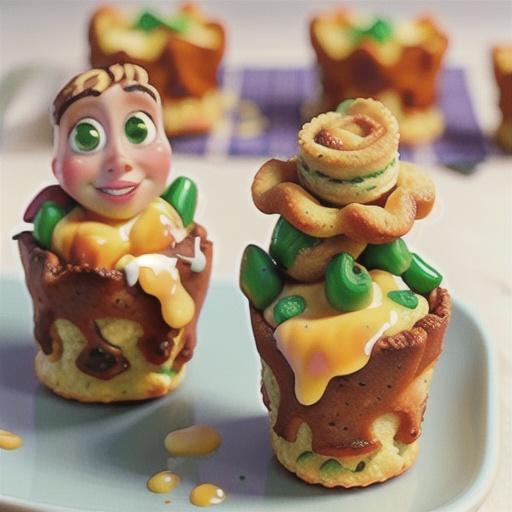 Chile and Cheese Biscuit Cups