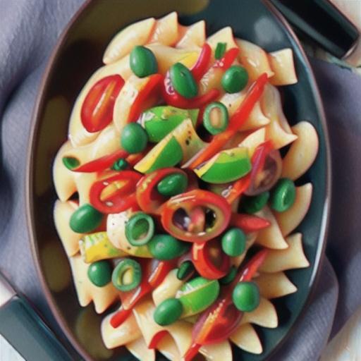 Gluten-free lentil pasta with turkey, beans and cherry tomatoes recipe