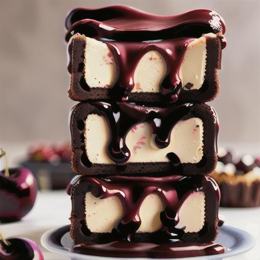 Cherry Cheesecake Swirl Brownies