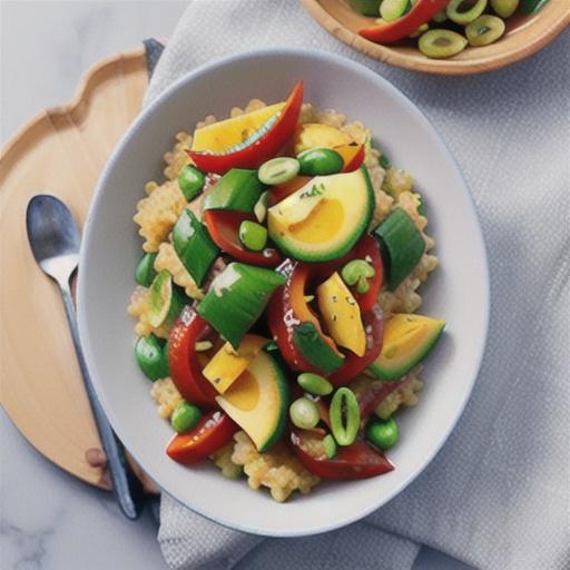 Quick quinoa stir-fry recipe