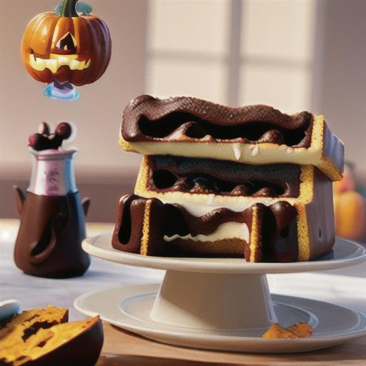 Chocolate & pumpkin loaf