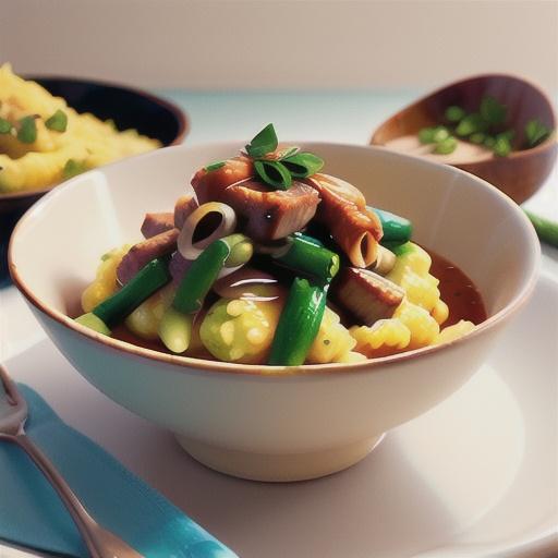 Duck breast ragu with soft polenta