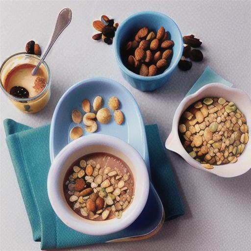 Nutty coffee granola