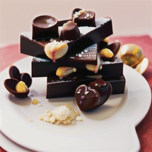 Homemade Caramels with Dark Chocolate and Sea Salt