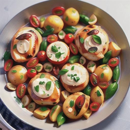 One-Pan Paprika Chicken with Potatoes and Tomatoes