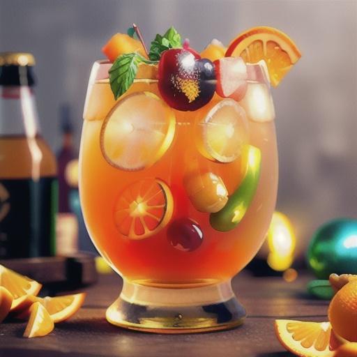 Non-Alcoholic New Year's Eve Punch