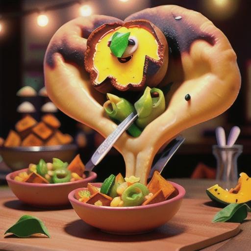 Curried Sweet Potato Wontons