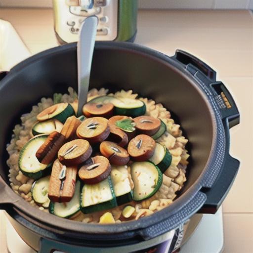 Instant Pot® Zucchini Steel Cut Oatmeal