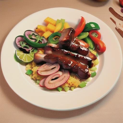 Caribbean-Spiced Pork Side Ribs