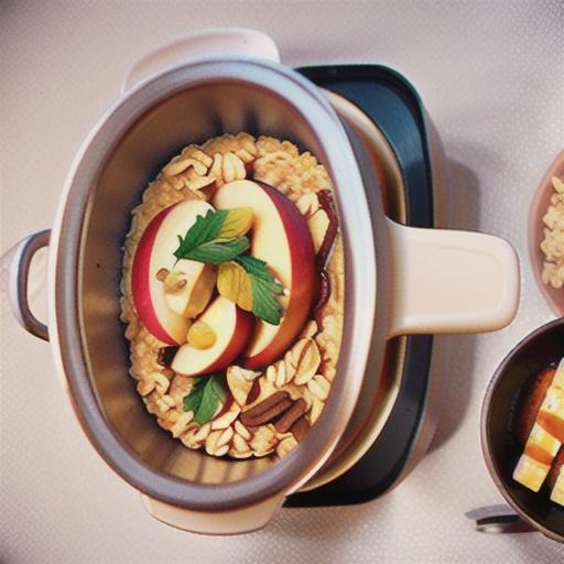 Instant Pot Oatmeal With Apples and Cinnamon