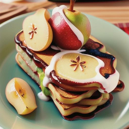 German Pear Pancake