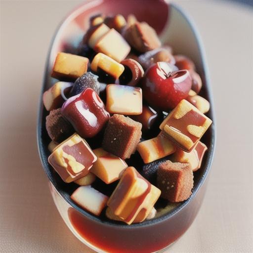 Bourbon Cherry Crisp