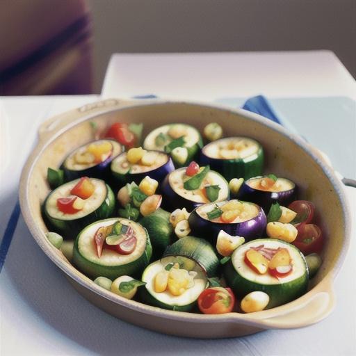 Zucchini, Eggplant, Tomato Gratin