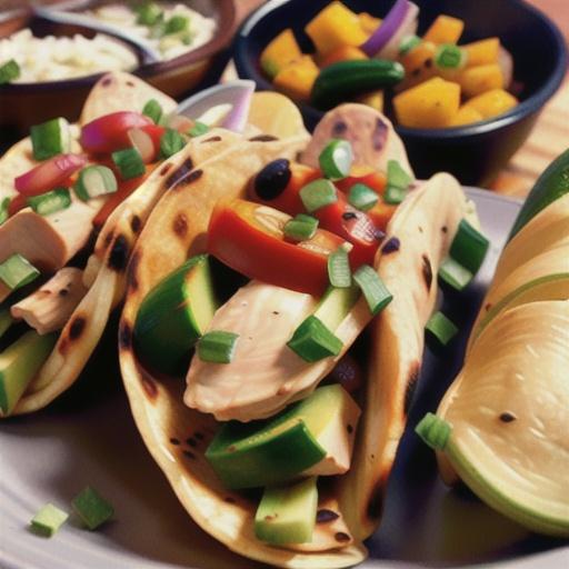 "Skinny" Chicken Tacos