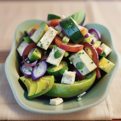 Avocado Feta Salad