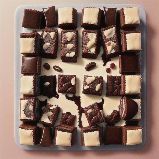 Michelle's Peanut Butter Marbled Brownies