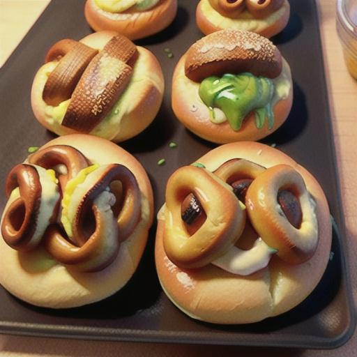 Pretzel Buns
