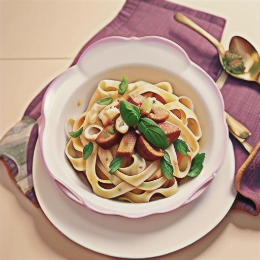 Fettuccine boscaiola