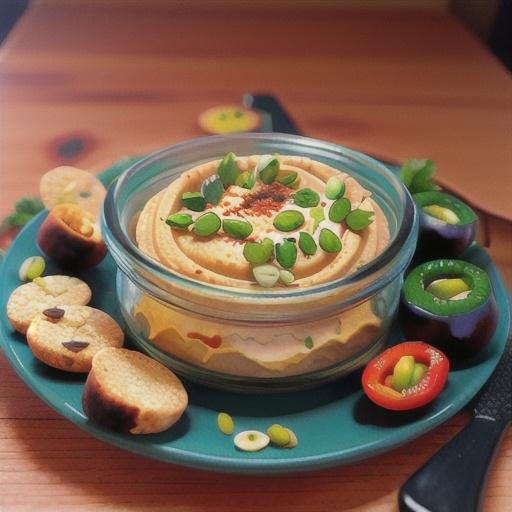 Spicy Three Pepper Hummus