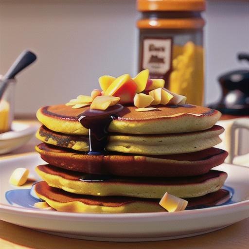 Overnight Oatmeal Pancakes