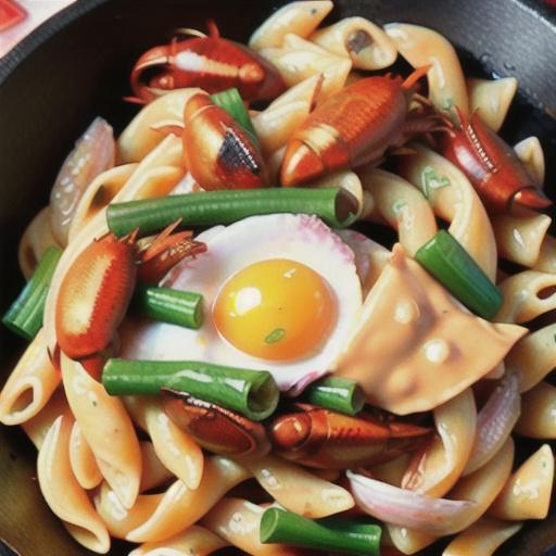 Louisiana Crawfish Ya-Ya Pasta