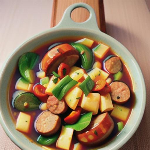 Bean and Sausage Soup