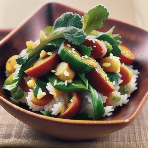 Asian-Inspired Mustard Greens