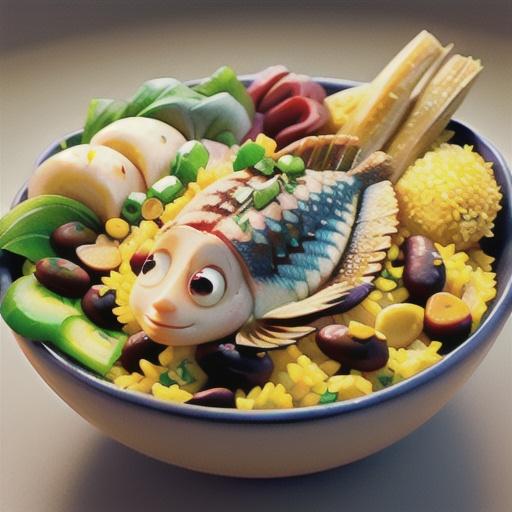 Hispanic Tilapia and Rice Bowl