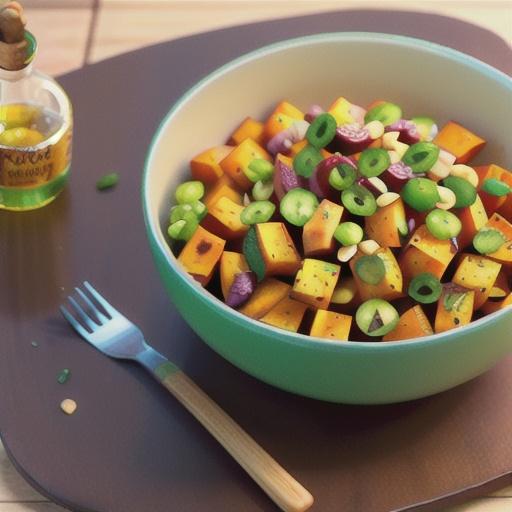 Warm Sweet Potato Salad