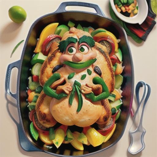 One-pan Mexican chicken