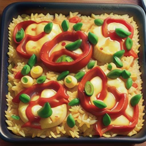 Baked Vegetable Rice Pilaf