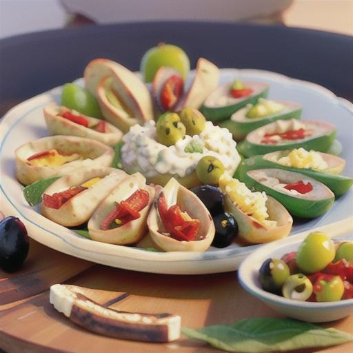 Greek Feta And Olive Spread