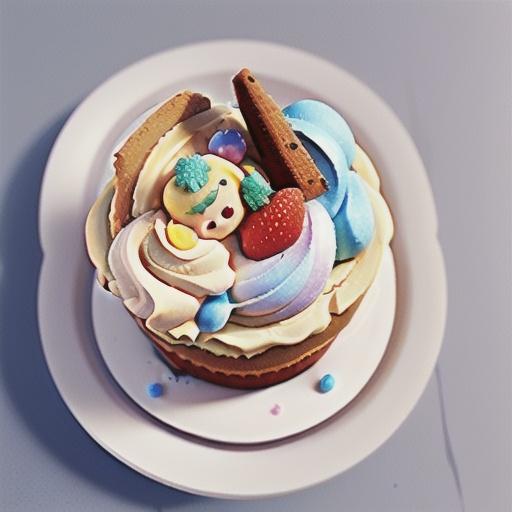 The Murphys' frozen ice-cream sponge cake