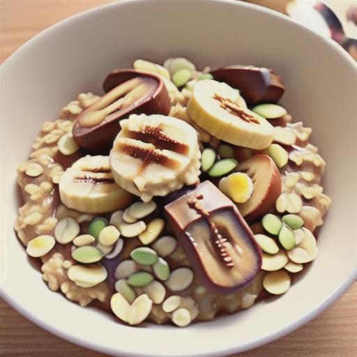 Easy Peanut Butter-Banana Oatmeal