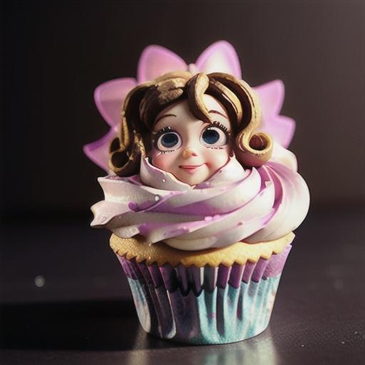 Shirley Temple cupcakes