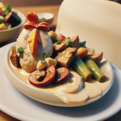 Chicken in Mustard Cream Sauce