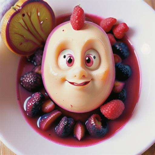 Rhubarb & raspberry compote