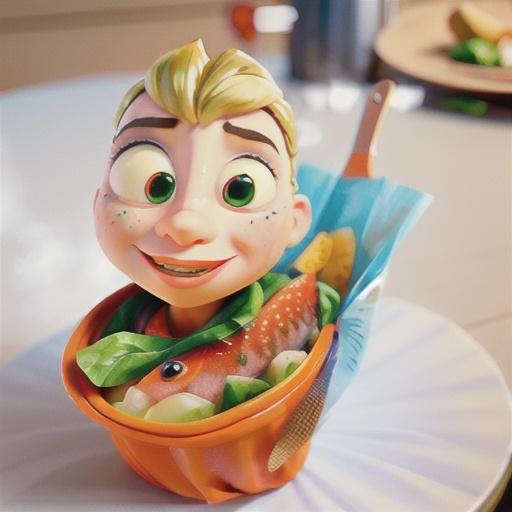 Ocean trout en papillote