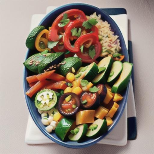 Quick veggie taco bowl recipe