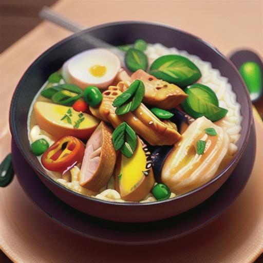 Chicken Arroz Caldo (Chicken Rice Porridge)