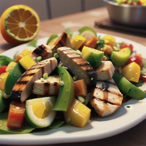 Grilled Chicken Citrus Salad
