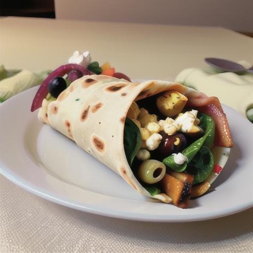 Goat Cheese, Bacon, and Scrambled Egg Brunch Wrap