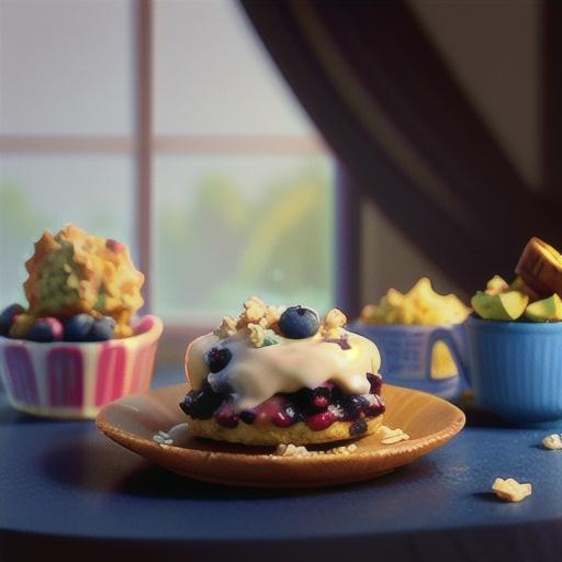 Blueberry Oatmeal Scones