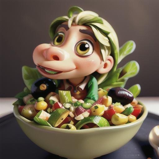 Italian Olive and Peppers Salad