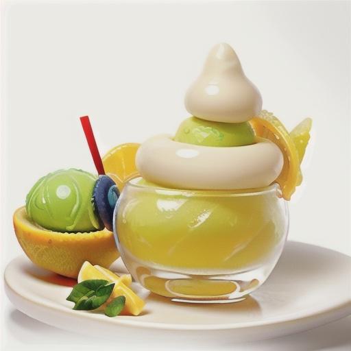 Limoncello sorbet